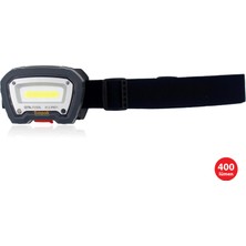 Frefly Store Ceta Form 400 Lümen Şarjlı Hareket Sensörlü Kafa Lambası R12-PRO1