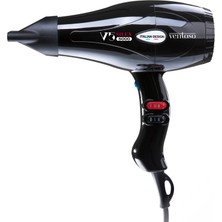 Frefly Store Ventoso V5 SILEX5000 Profesyonel Fön ve Sac Kurutma Makinesi, 2500 Watt, Siyah