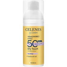 Frefly Store Celenes Herbal Spf 50+ Güneş Koruyucu Krem Dry Touch (50 Ml)