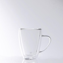 Frefly Store Jumbo Glory 12'li Çift Cidarlı Espresso Fincanı 80 ml