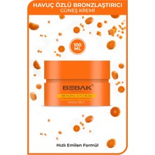 Frefly Store Bebak Güneş Kremi Havuç Özlü 100 ml (Yeni) 1 Paket (1 x 1 Adet)
