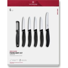 Frefly Store Victorinox 6.7113.61G Swiss Classic 6 Parça Soyma Bıçağı ve Soyacak Seti