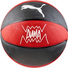 Frefly Store Puma Teamjaws Basketbol Topu, Puma Red-Puma Black, 6