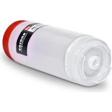 Frefly Store Corona Profesyonel Ketçap ve Mayonez Sıkma Şişesi, Çift Kapaklı, 600 ml Kapasiteli, Beyaz