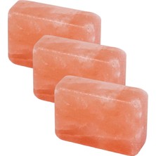 Frefly Store Zencefil Organik 3 Adet Himalaya Tuz Sabunu Himalaya Tuzu Parçası Sabun Şeklinde Kesilmiş Tuz Himalaya Tuzu
