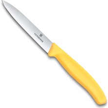 Frefly Store Victorinox 6.7708.C1 Swiss Classic 10CM Soyma Bıçağı, Sarı