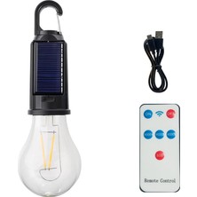 Frefly Store Kamp Lambası Feneri Vintage LED Kamp Feneri Suya Dayanıklı Açık Yürüyüş Için Kamp Işık Lambası Elektrik Kesintisi Acil Ev Arka Bahçe Verandası Balkon Teras (Solar Ampul)