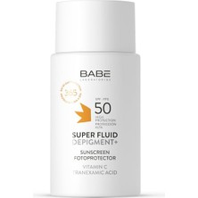 Frefly Store Babe Laboratorios Superfluid Depigment Spf 50 50 ml Leke Karşıtı Güneş Koruyucu