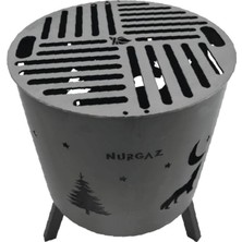 Frefly Store Nurgaz Orman Şöminesi Izgaralı
