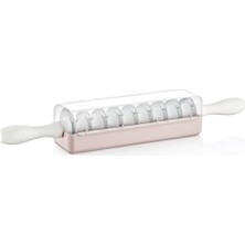 Frefly Store 5dm-Mantımatik Mantı Kesme Merdanesi 9 Bıçaklı