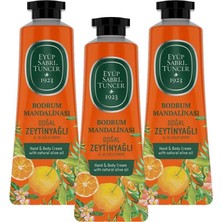 Frefly Store Eyüp Sabri Tuncer El ve Vücut Kremi Bodrum Mandalinası 50 ml x 3