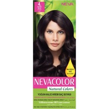 Frefly Store Neva Color Saç Boyası Seti 4 Kahve