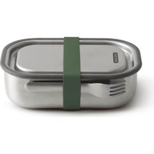 Frefly Store Black+Blum Paslanmaz Çelik Sandviç Kutusu - Okyanus, 1000 ml Beslenme Kutusu, Silikon/bambu