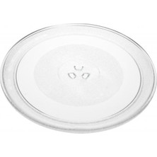 Frefly Store Iyi Parça Arçelik Mikrodalga Fırın Döner Cam Tabak 24,5cm Çapında Tırnaklı Borcam Tepsi Orijinal