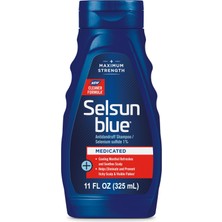 Frefly Store Selsun Blue Maksimum Güçlü Mentollü Kepek Şampuanı 325ML