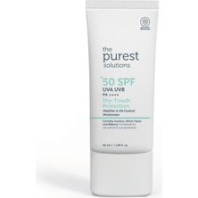 Frefly Store The Purest Solutions, Yağlı ve Karma Ciltler Için Matlaştırıcı Güneş Koruyucu Krem Spf 50, 50 ml