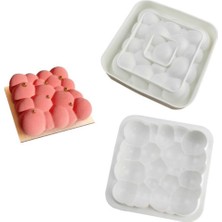 Frefly Store Siliko World Silikon Pasta Kalıbı Büyük Bulut