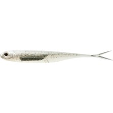 Frefly Store Fish Arrow Flash-J Split Sw 4" (5 Adet/paket) #100 Shirasu/silver Olta