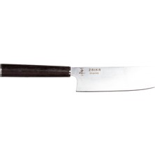 Frefly Store Japon Tasarım Nakiri Sebze Doğrama Bıçağı- Paslanmaz Çelik- 16 cm