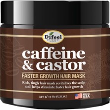 Frefly Store Difeel Caffeine & Castor Saç Maskesi 340GR