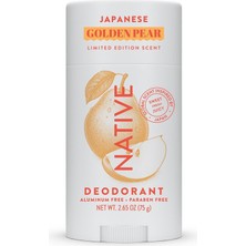 Frefly Store Native Japanese Golden Pear Alüminyumsuz Stick Deodorant 75GR