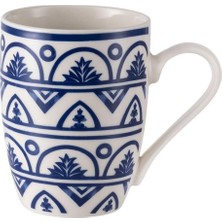 Frefly Store Madame Coco Perla Kupa Mavi-Beyaz 360 ml