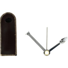 Frefly Store Atomic Metal Pipo Kaşığı Karıştırıcı Kılıflı