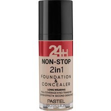 Frefly Store Pastel 24 H Non-Stop 2 In 1 Fondeten Concealer NO:602