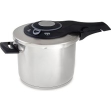 Frefly Store Jumbo Procook Mat Gri Düdüklü Tencere 6 Litre