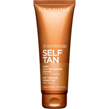 Frefly Store Clarıns Self Tanning Instant Gel Auto-Bronzante Express 125ML Faca & Body