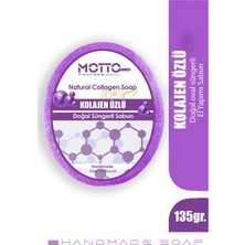 Frefly Store Motto Plus Professional Yaşlanma Belirtilerine Karşı Etkili Oval Kolajen Süngerli Sabun 135 gr