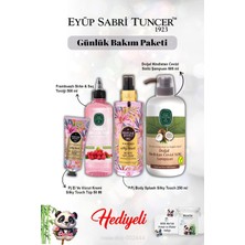 Frefly Store Hindistan Cevizi Şampuan, Frambuaz Tonik, Vücut Spreyi Splash Silky Touch ve Kremi ve Rosie