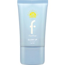 Frefly Store Flormar Sun Lovers Glow Up Nemlendirici Etkili & Işıltılı Bitişli Güneş Koruyucu Baz SPF50-001 Şeffaf
