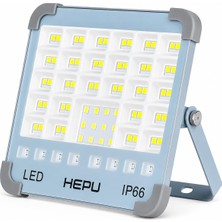 Frefly Store Hepu HP-L33 Güneş Enerjili Taşınabilir LED Çalışma Lambası – 150W Güç IP66, USB + Solar Şarj Mıknatıslı Taban