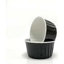 Frefly Store Roll-Up Muffin Kek Kapsülü Siyah Büyük Boy 50LI