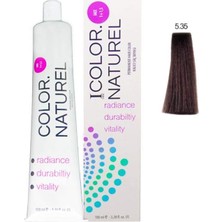 Frefly Store Color Naturel Kalıcı Saç Boyası 100 ml 5.35 Koyu Altın Akaju
