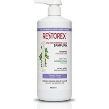 Frefly Store Restorex Saç Dökülmesine Karşı Şampuan 900 ml - Sağlıklı Uzama Etkili