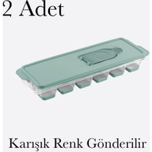 Frefly Store Silikon Tabanlı Buz Kalıbı 2 Adet Dünya Plastik Bpa Içermez Buzluk