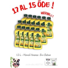Frefly Store 17 Al 15 Öde Hawaii Ananas Sıvı Sabun 1.5 L