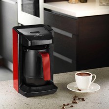 Frefly Store Aryıldız Cafe Turc Kahve Makinesi Kırmızı