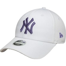 Frefly Store New Era Kadın 9forty League Essential Mlb New York Yankees Beyzbol Şapkası Şapka Beyaz