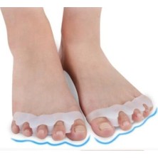 Frefly Store 5 Parmak Ayıran Geçmelı Makara Beyaz Renk