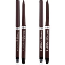 Frefly Store L’oréal Paris 2'li Infaillible Automatic Jel Göz Kalemi - Kahverengi