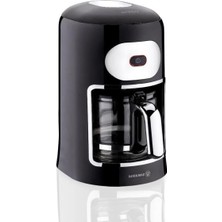 Frefly Store Korkmaz A864 Drippa Tek Tuşlu Filtre Kahve Makinesi Siyah