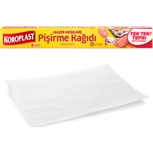 Frefly Store Koroplast Hazır Kesilmiş Pişirme Kağıdı 16 Adet 42X37 Cm, Helal Sertifikalı Bpa Içermez, Fırında Tavuk, Et, Tatlı, Börek Pişirmek Için Yüksek Isıya Dayanıklı Hazır Fırın Pişirme Kağıdı Yapışmaz Yanmaz