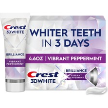 Frefly Store Crest 3D White Brilliance Vibrant Peppermint Diş Beyazlatıcı Diş Macunu 130 gr