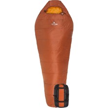 Frefly Store Teton Sports Altos-S Mumya, Ultra Hafif Uyku Tulumu, Sırt Çantasıyla Seyahat, Yürüyüş ve Kamp Için Ideal, Yanık Turuncu, 84 Inç x 32 Inç x 17 Inç