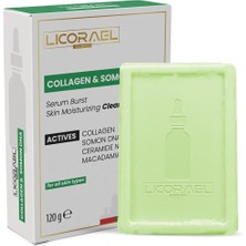 Frefly Store Licorael Dubai,collagen & Somon Dna Sabunu 120G – Nemlendirici Cilt Bakım Sabunu, Ceramide Np ve Macadamia Yağı Içerikli – Tüm Cilt Tipleri Için Uygun