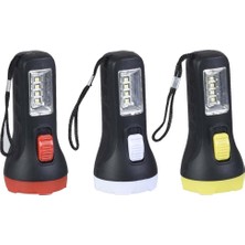 Frefly Store Golf PF-888 Pilli LED Fener,deprem Feneri, Ilk Yardım Feneri, Trafik Seti, Acil Durum Çantası