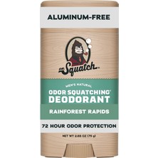Frefly Store Dr Squatch Dr.squatch Rainforest Rapids Alüminyumsuz Stick Deodorant 75GR, 810095594670